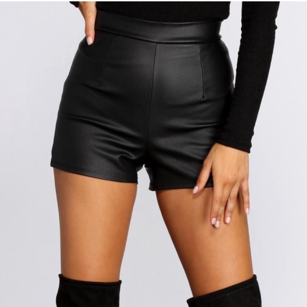 High waisted shorts